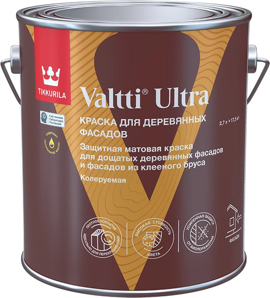 Краска Tikkurila Valtti Ultra A - фото