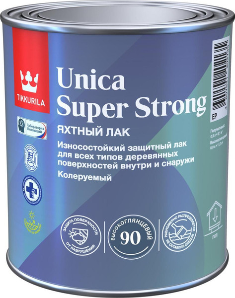 Лак Tikkurila Unica Super Strong EP - фото