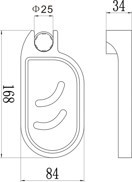 Мыльница Savol S12-03