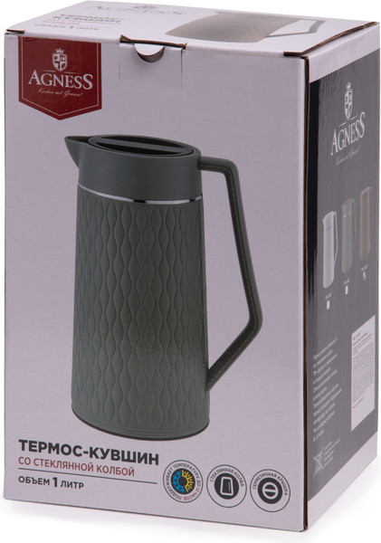 Термос-кувшин Agness 734-102-1