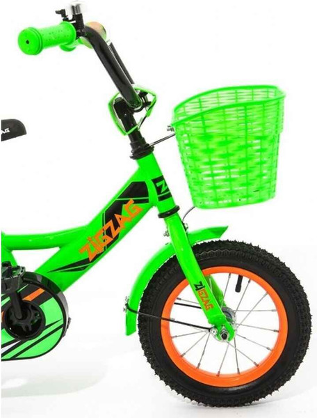Детский велосипед с ручкой ZigZag Classic 12 / ZG-1202