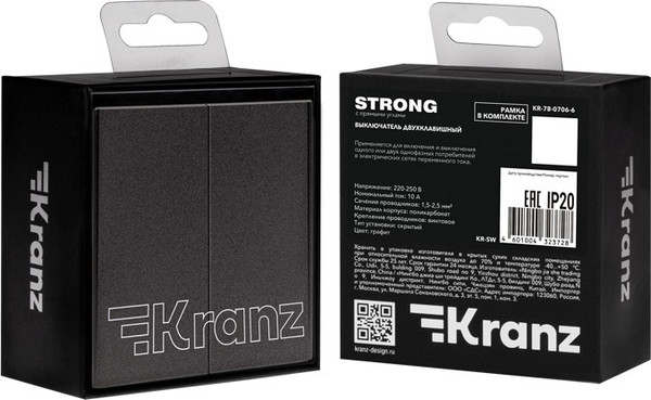 Выключатель Kranz Strong KR-78-0709-6