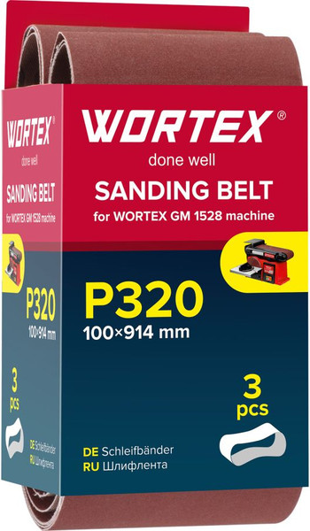 Набор шлифлент Wortex GM 1528 / 1325978 - фото