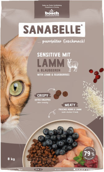 Сухой корм для кошек Bosch Petfood Sanabelle Sensitive Lamb - фото