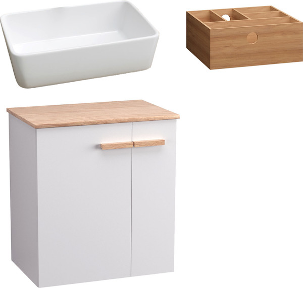 Тумба с умывальником Lauter Adri 59 + 21674A - фото