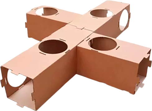 Игрушка для кошек Grifeldecor Kotobaza Тоннель - фото