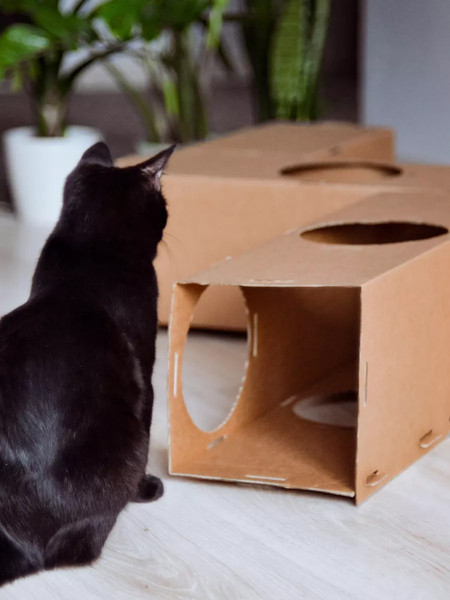 Игрушка для кошек Grifeldecor Kotobaza Тоннель