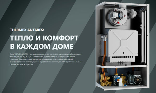 Газовый котел Thermex Antares F24