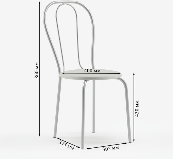 Стул Mio Tesoro Тюльпан Плюс