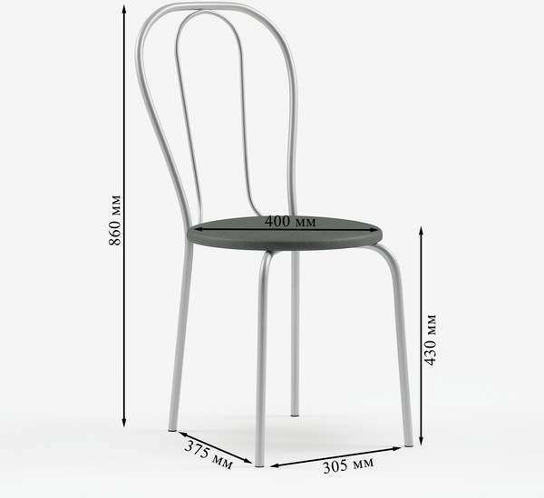 Стул Mio Tesoro Тюльпан Плюс