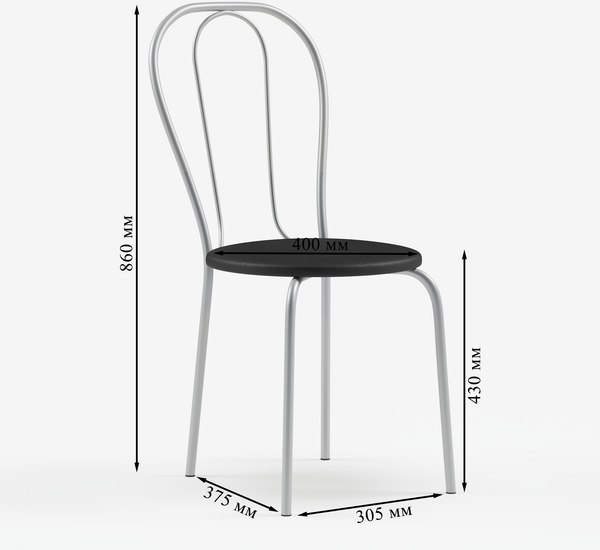 Стул Mio Tesoro Тюльпан Плюс