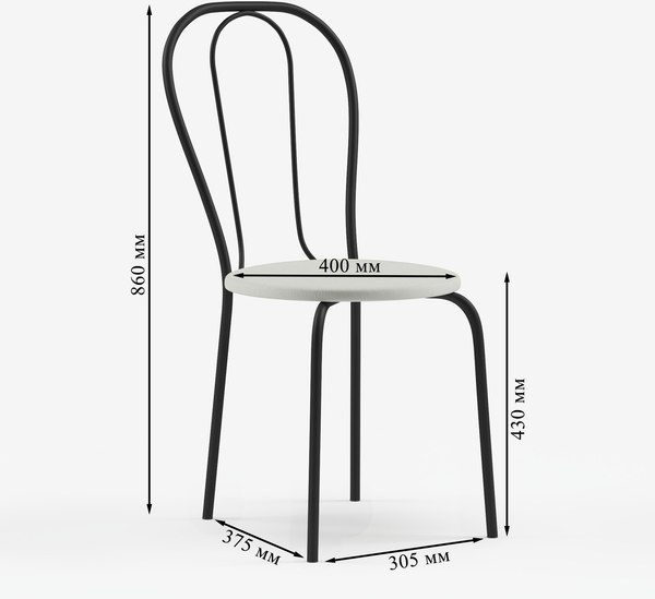 Стул Mio Tesoro Тюльпан Плюс