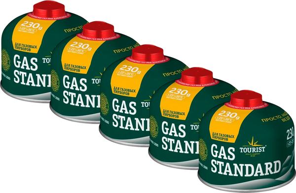 Газовый баллон туристический Tourist Standard TBR-230 - фото