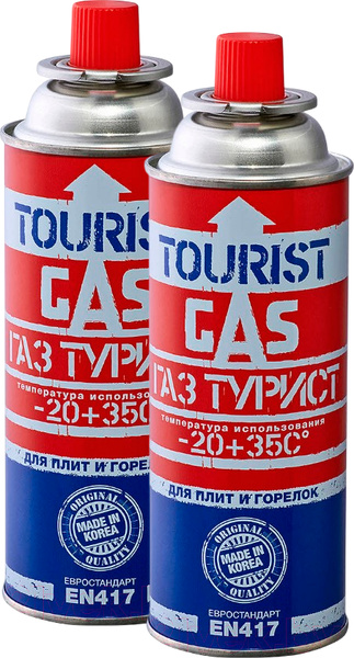 Газовый баллон туристический Tourist Standard TB-220 - фото