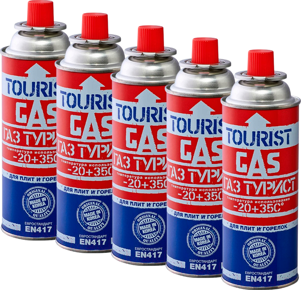 Газовый баллон туристический Tourist Standard TB-220 - фото