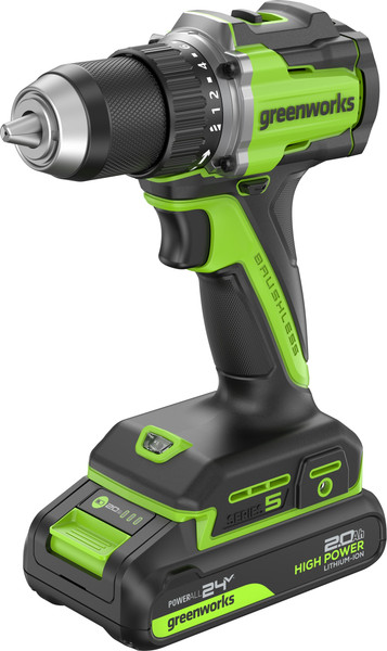 Аккумуляторная дрель-шуруповерт Greenworks DD560 / 3708407CUA