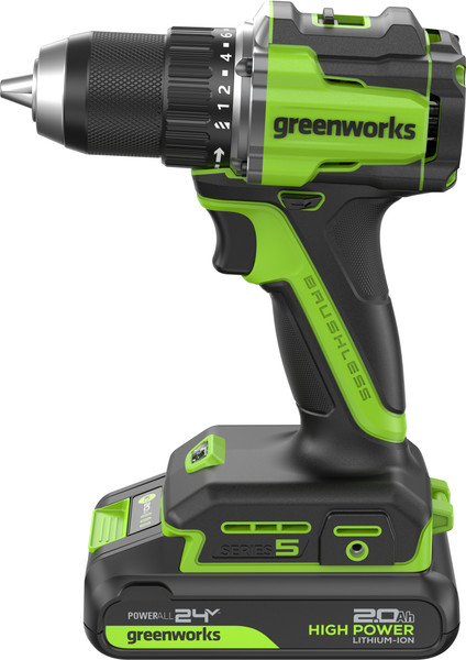 Аккумуляторная дрель-шуруповерт Greenworks DD560 / 3708407CUA