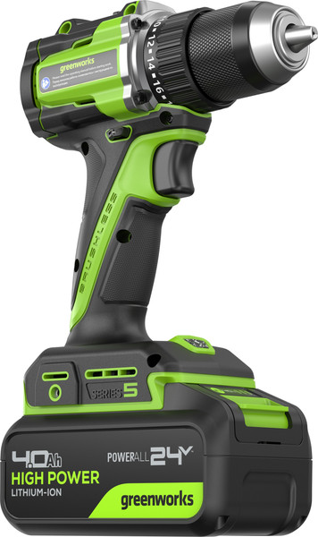 Аккумуляторная дрель-шуруповерт Greenworks DD560 / 3708407CUB