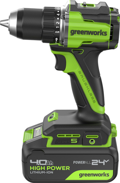 Аккумуляторная дрель-шуруповерт Greenworks DD560 / 3708407CUB