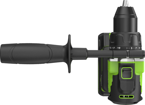 Аккумуляторная дрель-шуруповерт Greenworks GD24DD90 бесщеточная 24V / 3707507CUB