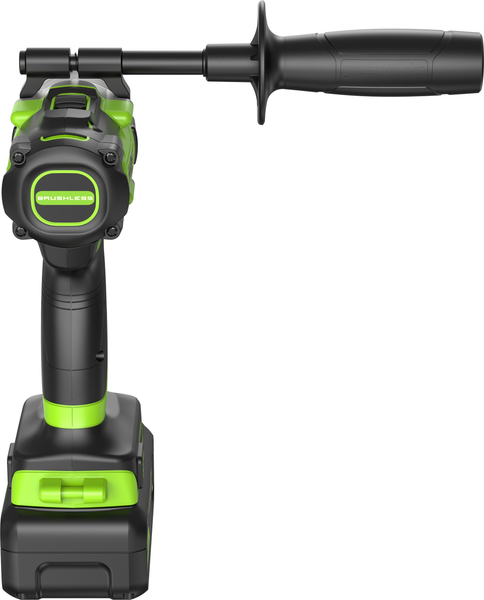 Аккумуляторная дрель-шуруповерт Greenworks GD24DD140 бесщеточная 24V / 3707607CUB