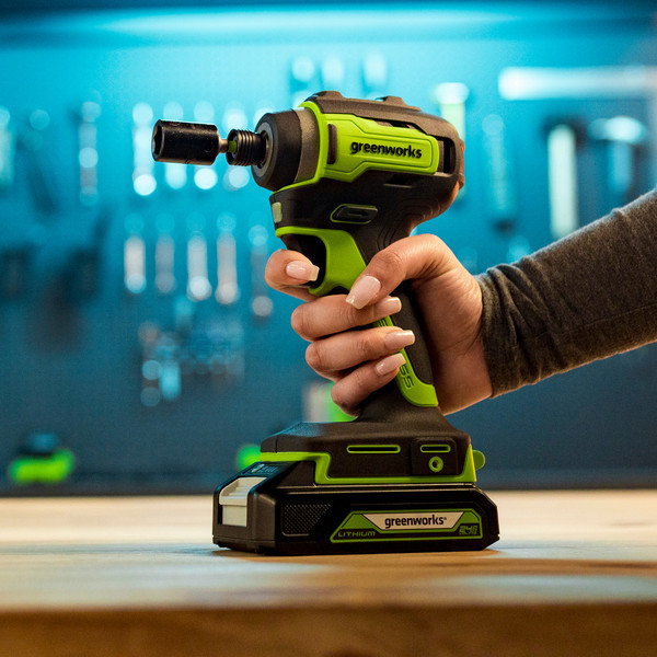 Аккумуляторный шуруповерт Greenworks ID3170 / 3804907CUC