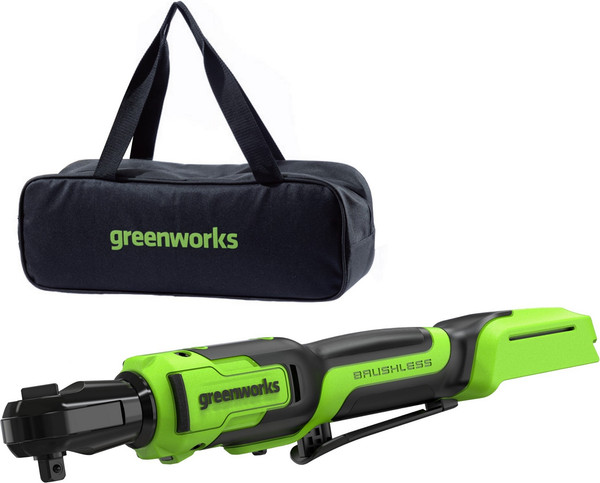 Аккумуляторная трещотка Greenworks GD24RW / 3804007CUA