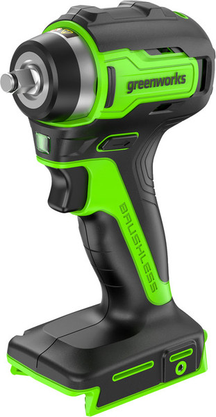 Аккумуляторный гайковерт Greenworks G24IW200 бесщеточный 24V / 3803607CUA - фото