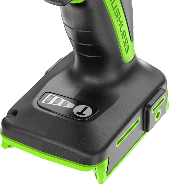 Аккумуляторный гайковерт Greenworks GD24IW400 бесщеточный 24V / 3802907CUB