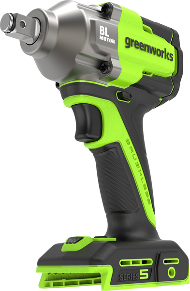 Аккумуляторный гайковерт Greenworks IW5500 бесщеточный 24V / 3805007