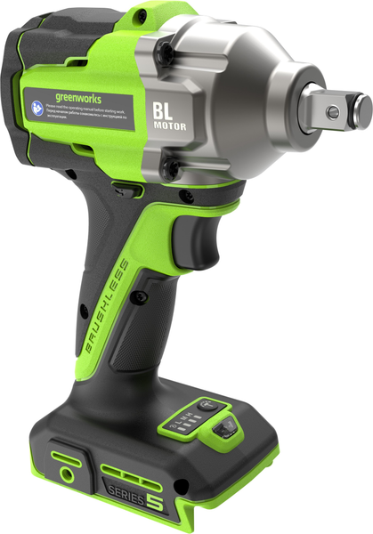 Аккумуляторный гайковерт Greenworks IW5500 бесщеточный 24V / 3805007