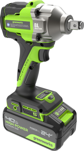 Аккумуляторный гайковерт Greenworks IW5500 / 3805007CUB