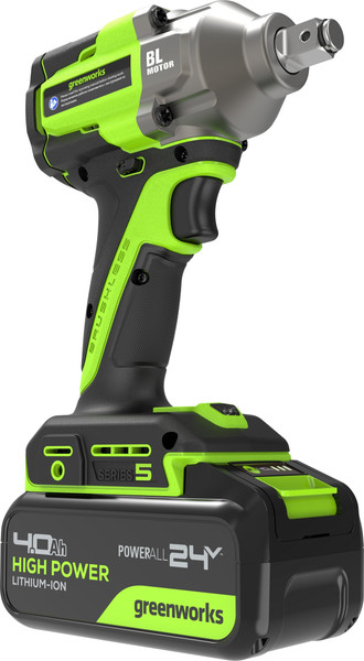 Аккумуляторный гайковерт Greenworks IW5500 / 3805007CUB