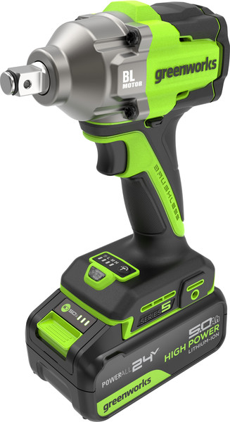 Аккумуляторный гайковерт Greenworks IW5500 / 3805007CUG - фото