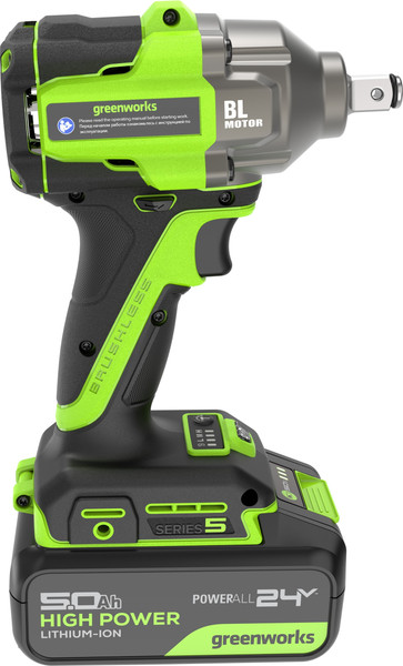 Аккумуляторный гайковерт Greenworks IW5500 / 3805007CUG