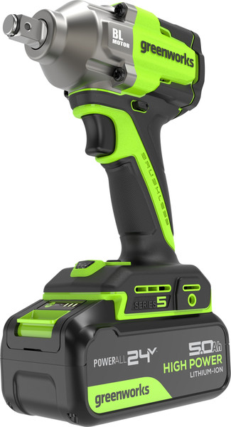 Аккумуляторный гайковерт Greenworks IW5500 / 3805007CUG