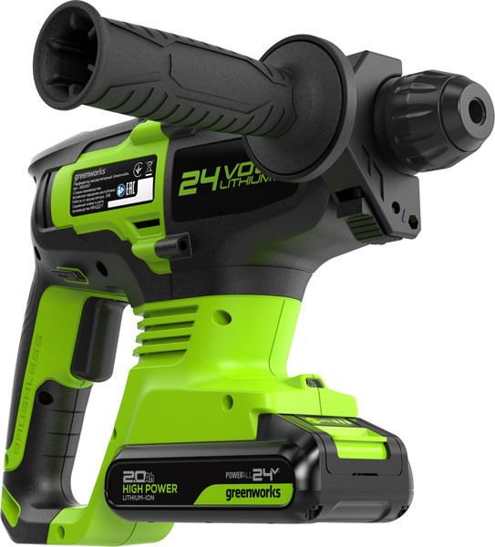 Перфоратор Greenworks GD24SDS2 / 3803007CUA