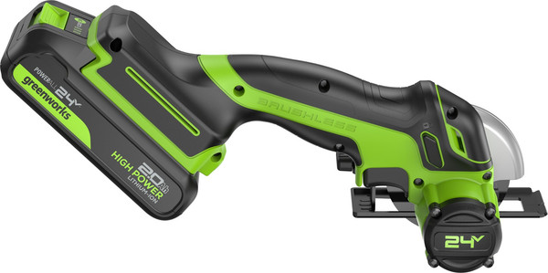 Угловая шлифовальная машина Greenworks GD24UCS / 3402007CUA