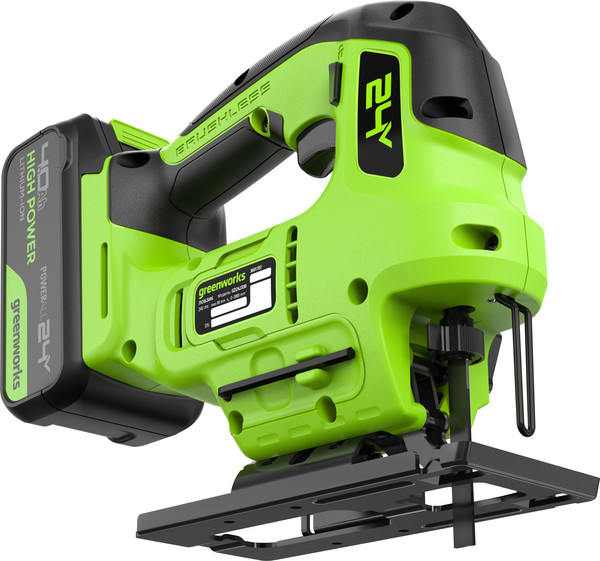 Электролобзик Greenworks GD24JS90 бесщеточный 24V / 3601707CUB