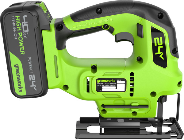Электролобзик Greenworks GD24JS90 бесщеточный 24V / 3601707CUB