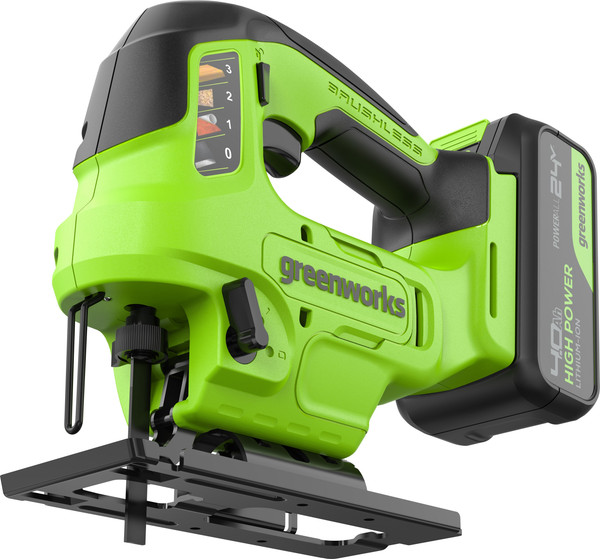 Электролобзик Greenworks GD24JS90 бесщеточный 24V / 3601707CUB