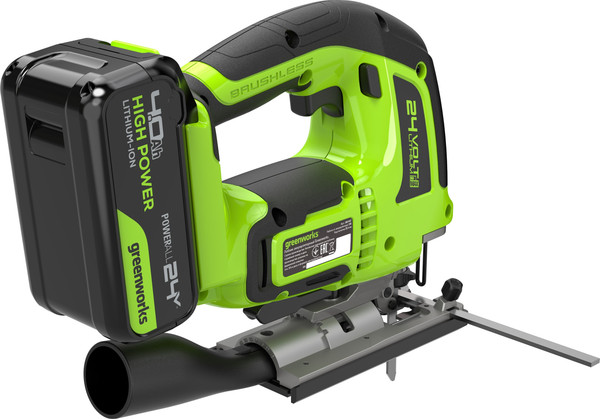 Электролобзик Greenworks GD24JS120 бесщеточный 24V / 3601407CUB