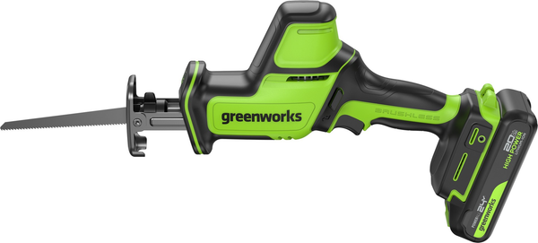 Сабельная пила Greenworks GPT-CRS-25 бесщеточная 24V / 1200507CUA
