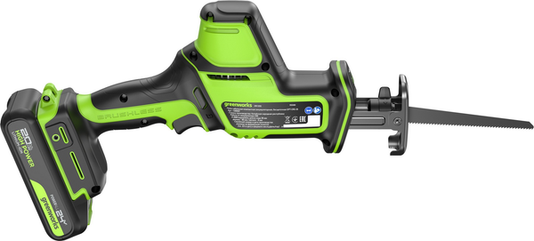 Сабельная пила Greenworks GPT-CRS-25 бесщеточная 24V / 1200507CUA
