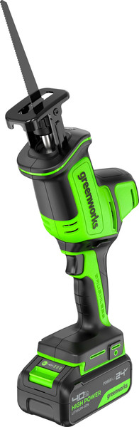 Сабельная пила Greenworks GPT-CRS-25 бесщеточная 24V / 1200507CUB - фото