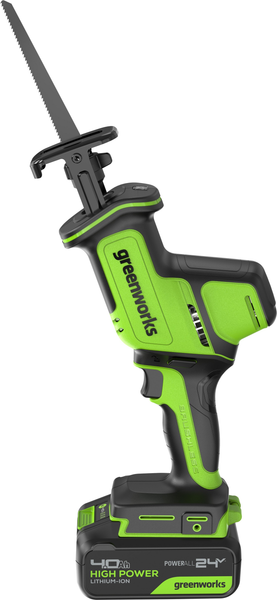 Сабельная пила Greenworks GPT-CRS-25 бесщеточная 24V / 1200507CUB