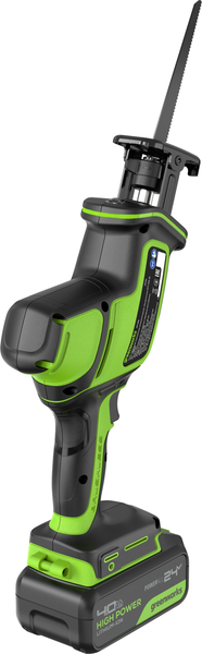 Сабельная пила Greenworks GPT-CRS-25 бесщеточная 24V / 1200507CUB