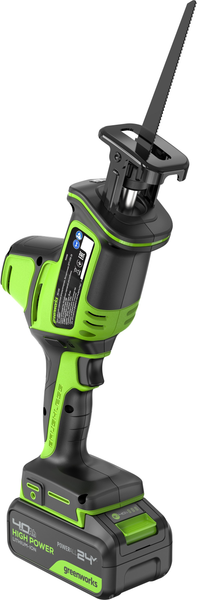 Сабельная пила Greenworks GPT-CRS-25 бесщеточная 24V / 1200507CUB