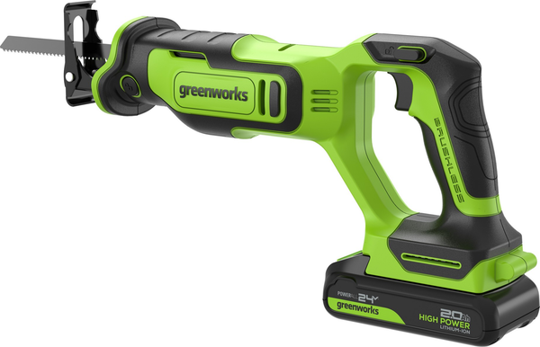 Сабельная пила Greenworks GPT-BLRS-1 бесщеточная 24V / 1200607CUA