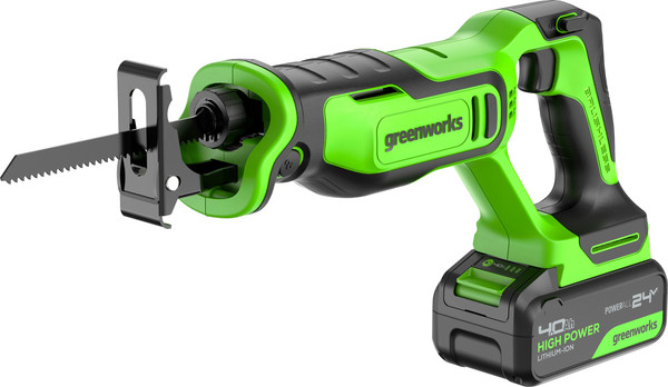 Сабельная пила Greenworks GPT-BLRS-1 бесщеточная 24V / 1200607CUB - фото